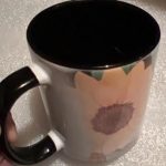 Sunflower Black Handle 11-Ounce Mug 2